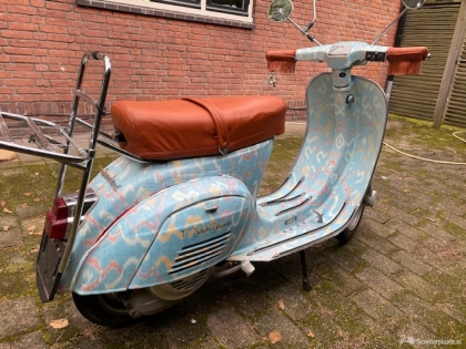 Vespa LX 50 blauw